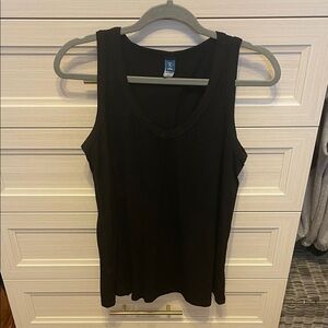 Old Navy Black V-Neck Tank Top